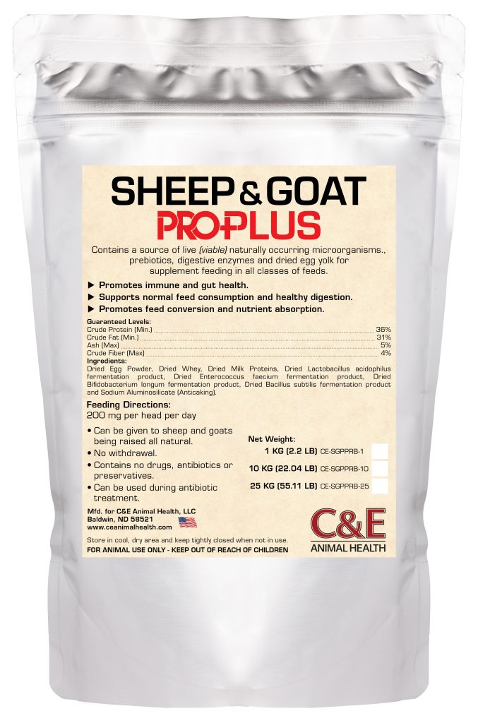 Sheep & Goat ProPlus C&E Animal Health, LLC
